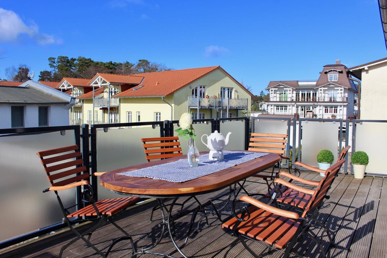 Strandnahe Fewo Mit 3 Schlafzimmern Und Balkon, Villa Vergissmeinnicht 02, Binz Ngoại thất bức ảnh